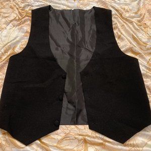 New Youth 16 Black Formal Suit Vest